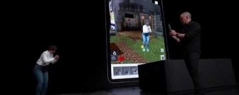 Elképesztő prezentációt kapott a WWDC 2019-en a Minecraft Earth