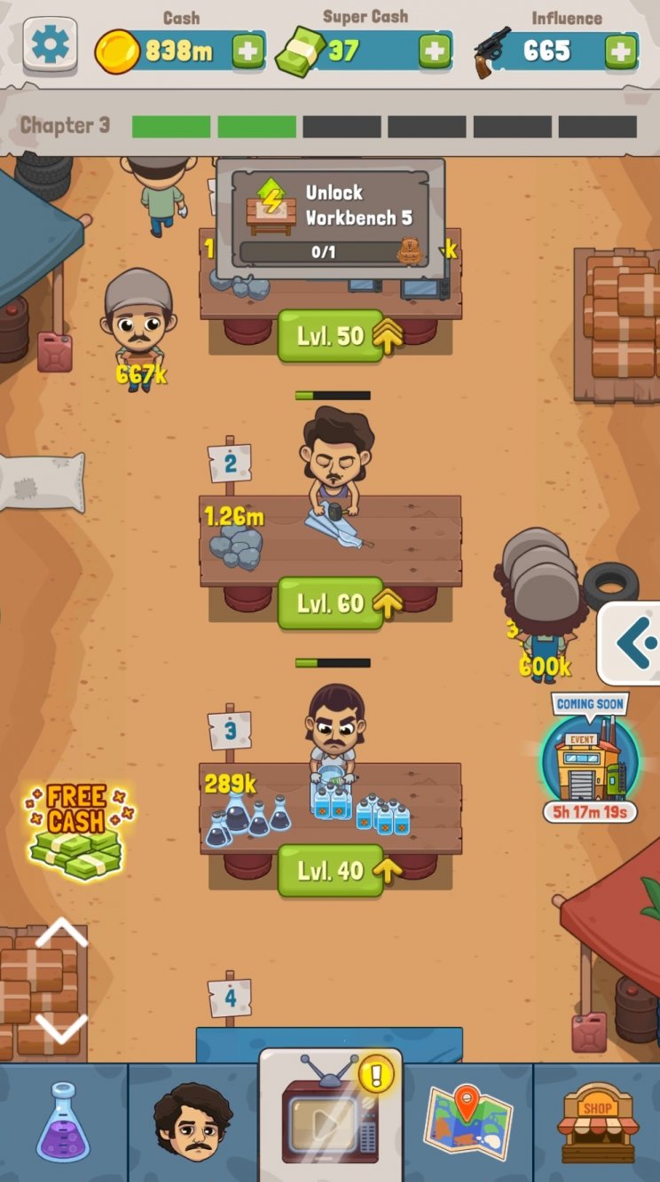 Narcos: Idle Cartel játékteszt - 4. kép