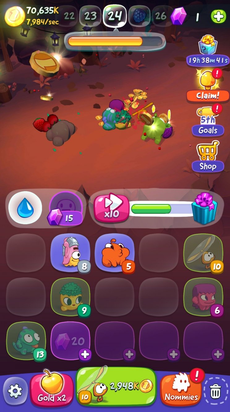 Om Nom: Merge játékteszt - 2. kép