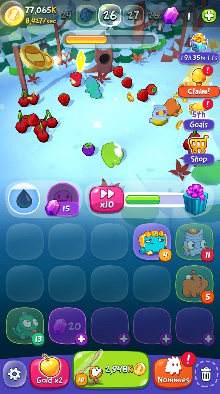 Om Nom: Merge játékteszt - 4. kép