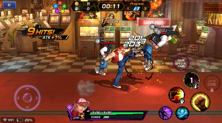 The King of Fighters Allstar játékteszt - 2. kép