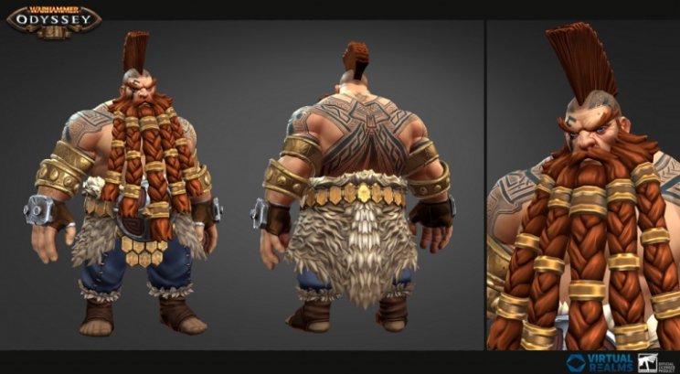 Bemutatkozott a Slayer kaszt a Warhammer Odyssey MMORPG-hez - 2. kép