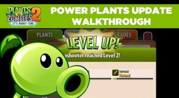 Megkapta a Power Plants frissítést a Plants vs Zombies 2
