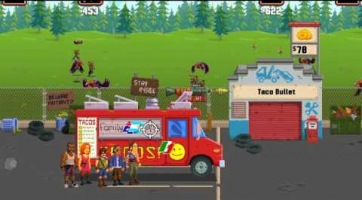Gunman Taco Truck: brutál lövölde, amelyben még etethetjük is a jó népet!