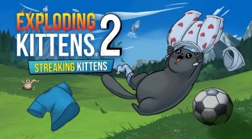 Megérkezett a Streaking Kittens kiegészítő az Exploding Kittens 2-höz