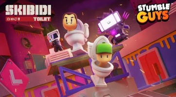 A Stumble Guys legújabb együttműködése a Skibidi Toilet univerzumhoz kapcsolódik