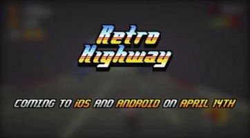 Retro Highway: a 80-as évek motoros játékait idéző alkotás érkezik mobilokra
