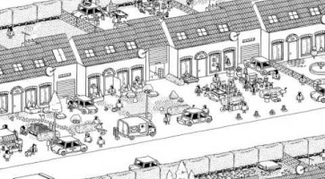 Hidden Folks: egy fekete-fehér mobiljáték, amely már a művészet határait súrolja