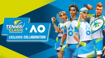 Az Australian Opent ünnepli a Tennis Clash új eseménye