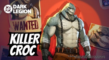 Csatlakozik a vérengző Killer Croc a DC: Dark Legion világához