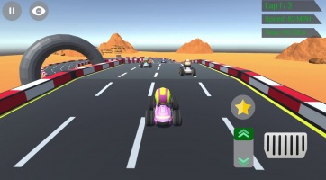 Cuki autóversenyzős mobiljáték robogott be Mini Speedy Racers címmel