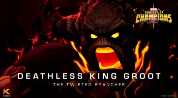 Deathless King Groot megérkezett a Marvel Contest of Championsba