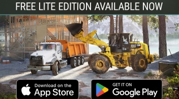 Egy ingyenes Lite kiadást is kapott mobilokon a Construction Simulator 4