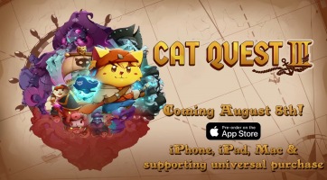 Elhajózik iOS-re is a Cat Quest III