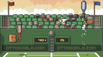 Elindult iOS-en az Otto's Tennis Game, az egygombos vezérlésű teniszjáték
