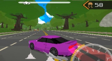 Előregisztrálhatunk iOS-en a Neodori Forever, retro autóversenyre