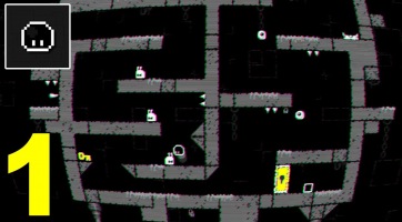 Fekete-fehér platformer érkezett Androidra A Blob and his Box címmel