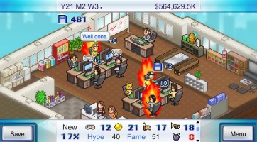 Game Dev Story+ címen landolt az Apple Arcade-ben az ismert játékfejlesztős cím frissített változata
