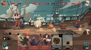 Gameplay trailert kapott a kalózos roguelike pakliépítő, a Pirates Outlaws 2: Heritage