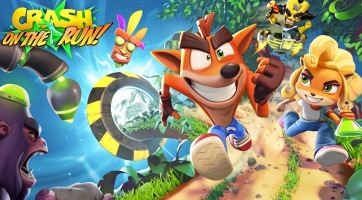 Gameplay videón ismerkedhetünk a Crash Bandicoot: On the Run élményével