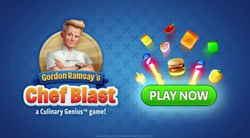 Gordon Ramsay: Chef Blast név alatt mobiljáték készült az ismert séfről