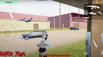 Hangulatos harmadik személyű lövölde készül Androidra Traitor Town címmel