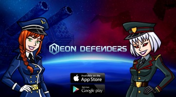 Ingyen letölthető Androidra és iOS-re is a Neon Defenders című tower defense mobiljáték