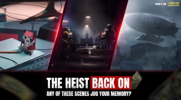 Ismét crossover indul a Free Fire-ben a Netflix sikersorozatával, A nagy pénzrablással
