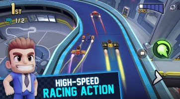 Jön a Halfbrick Studios többjátékos versenyjátéka, a Jetpack Joyride Racing