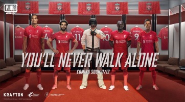 Liverpool FC-s kollaboráció jön a PUBG Mobile-ba