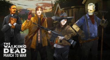Már a kanyarban a The Walking Dead: March to War megjelenése