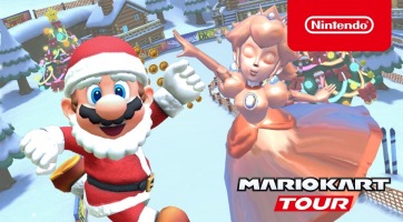 Már most karácsony van a Mario Kart Tour-ban