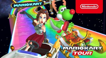 Megérkezett a karácsonyi és az újévi event a Mario Kart Tour-ba