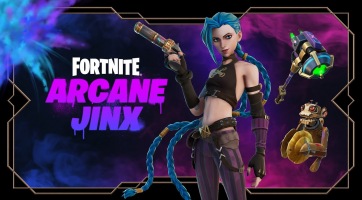 Megérkezett a League of Legends-féle Jinx a Fortnite-ba