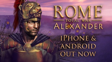 Megérkezett Androidra és iPhone-ra is Rome: Total War - Alexander
