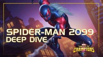 Megérkezett Spider-Man 2099 a Marvel Contest of Champions-be