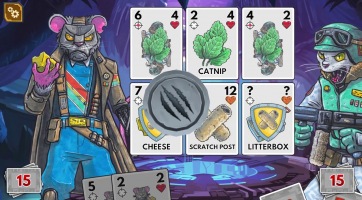 Meow Wars címmel cicás kártyajáték érkezik mobilokra