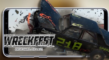 Mobilokra is ellátogat végre a népszerű roncsderbi szimulátor, a Wreckfest Mobile