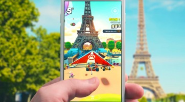 Párizsban is száguldozhatunk mától a Mario Kart Tour-ban