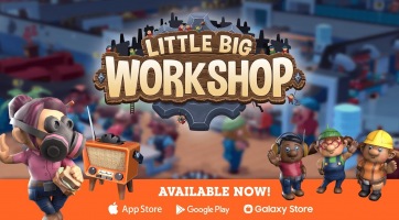 Saját gyárunkat vezethetjük a most megjelent Little Big Workshopban