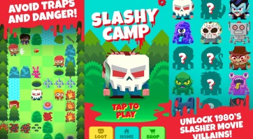 Slashy Camp címmel egy Crossy Road-Slayaway Camp szerelemgyerek érkezik márciusban