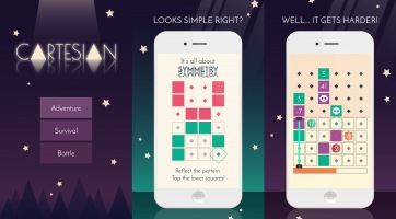 Symmetria: egy mobiljáték azoknak, akik igazi agytornát keresnek