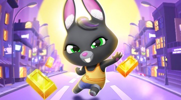 Talking Becca játszható karakter lett a Talking Tom Gold Runban