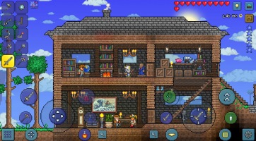Teljes kontroller-támogatást kapott a Terraria mobilos változata
