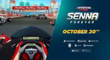 Traileren a Horizon Chase Senna Forever bővítménye