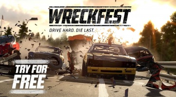 Trial verziót kapott a Wreckfest mobilokon