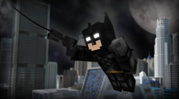 Valaki újraalkotta Gotham City-t a Minecraftban