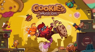 Vedd fel a harcot a gonosz kekszek ellen a Cookies Must Die-ban