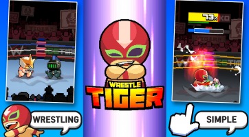 Wrestle Tiger: rajzfilmes pankráció